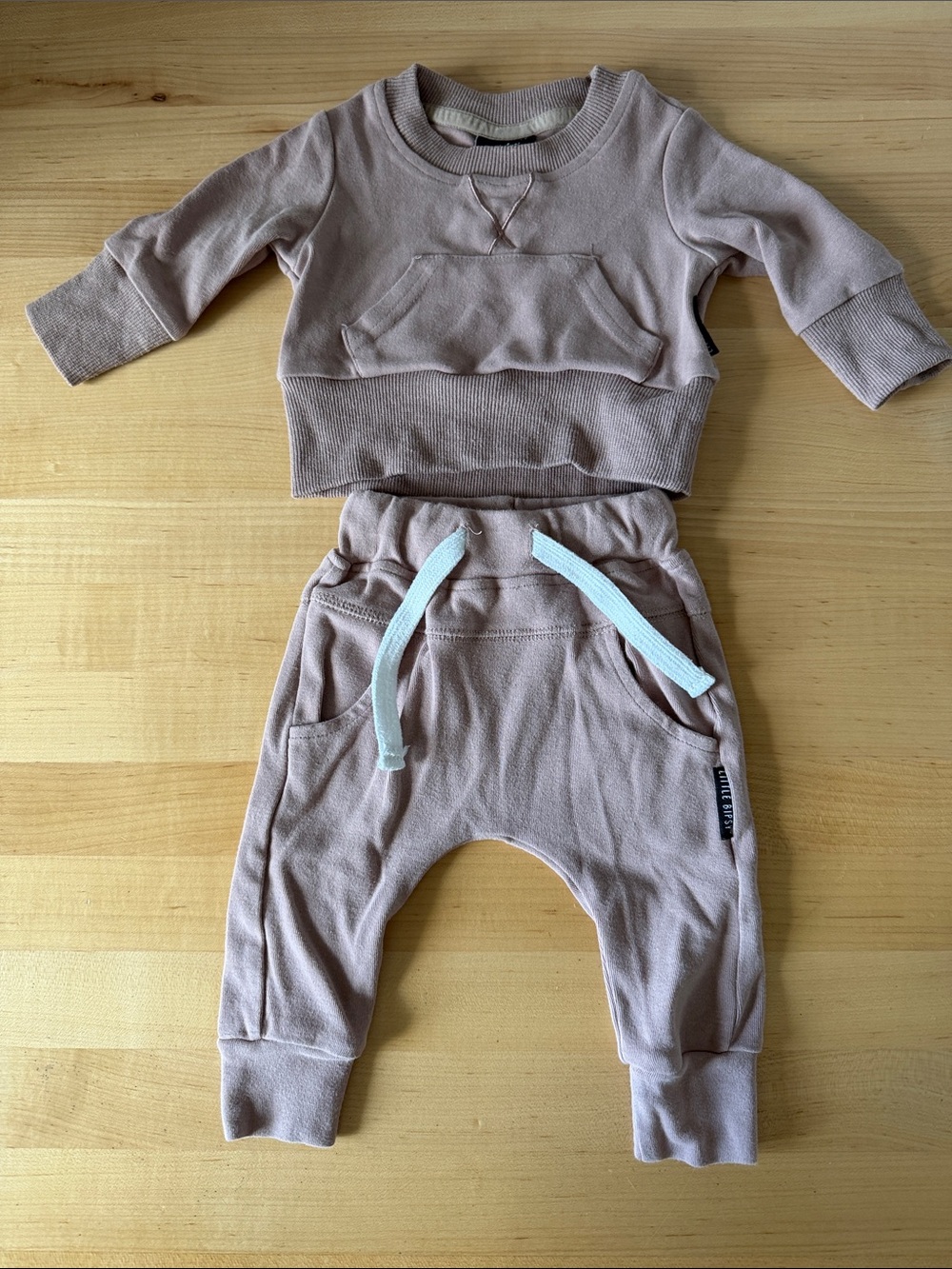 Little Bipsy newborn two piece outfit